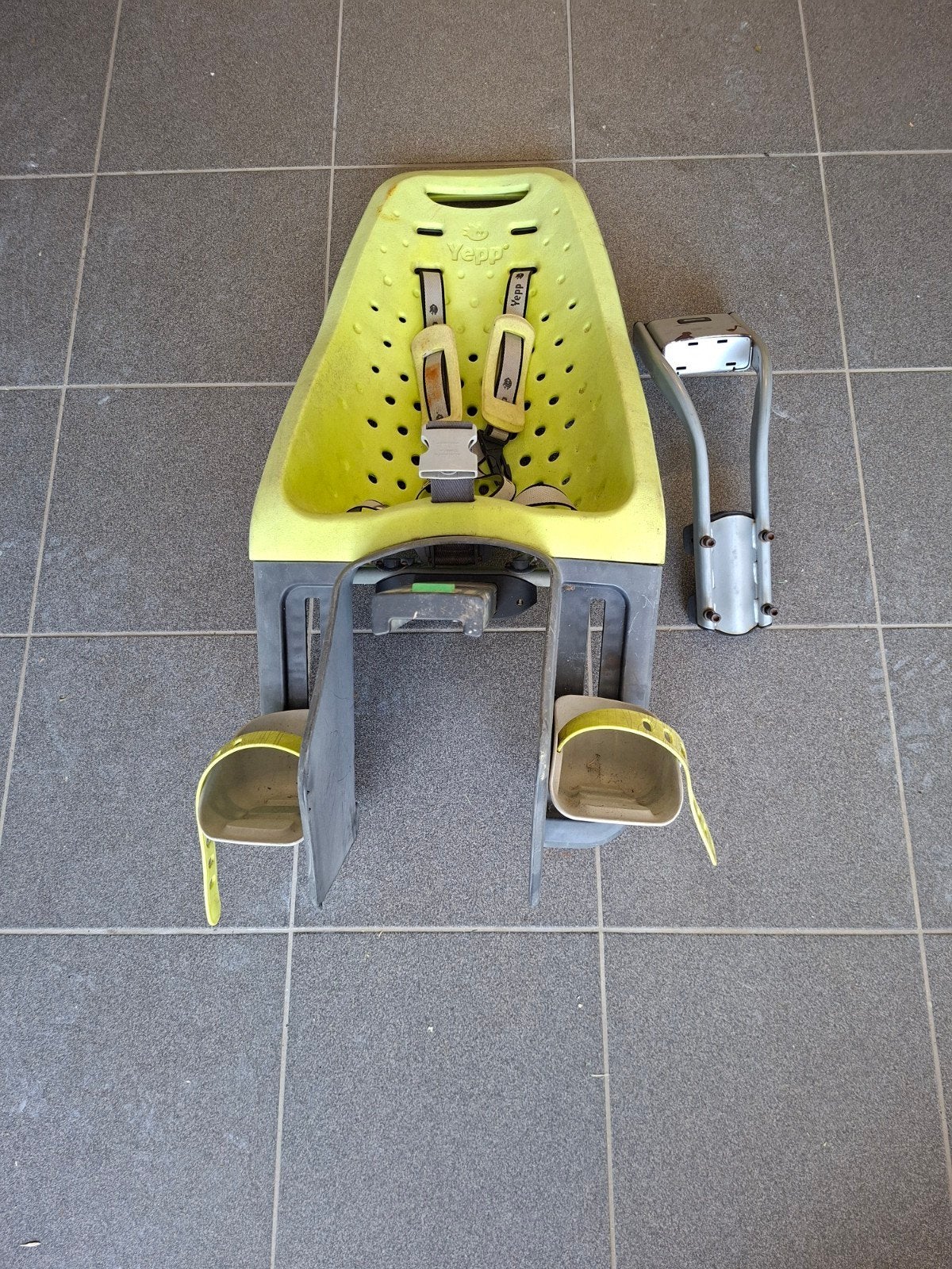 yepp fietsstoel, Ophalen, Achterzitje, Yepp, Gebruikt