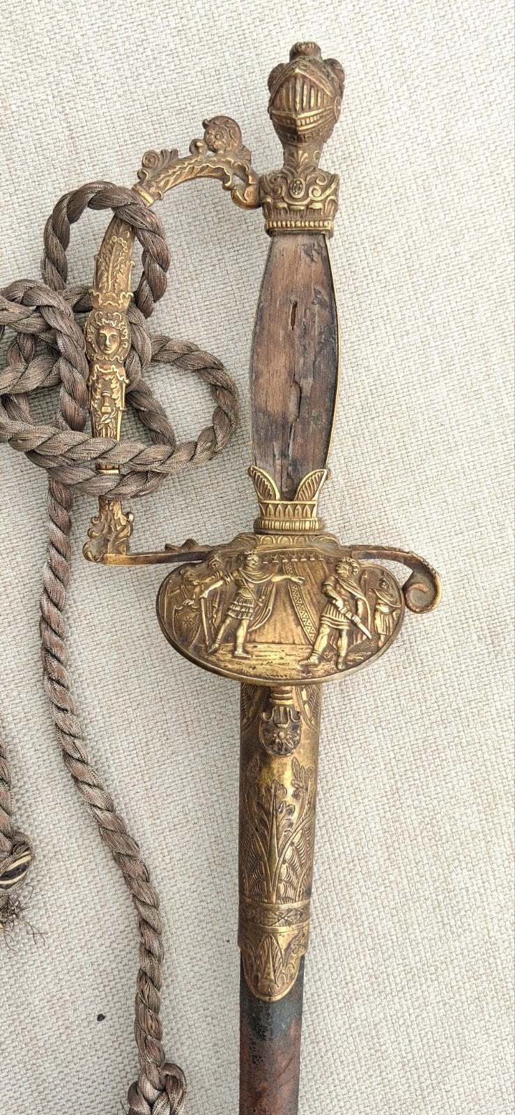 Franse degen hogere officier ca 1840-1860, Verzamelen, Ophalen of Verzenden, Landmacht, Zwaard of Sabel