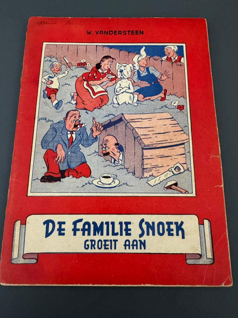 De familie Snoek 2. Snoek groeit aan (1954) W.Vandersteen, Boeken, Eén stripboek, Ophalen of Verzenden, Gelezen