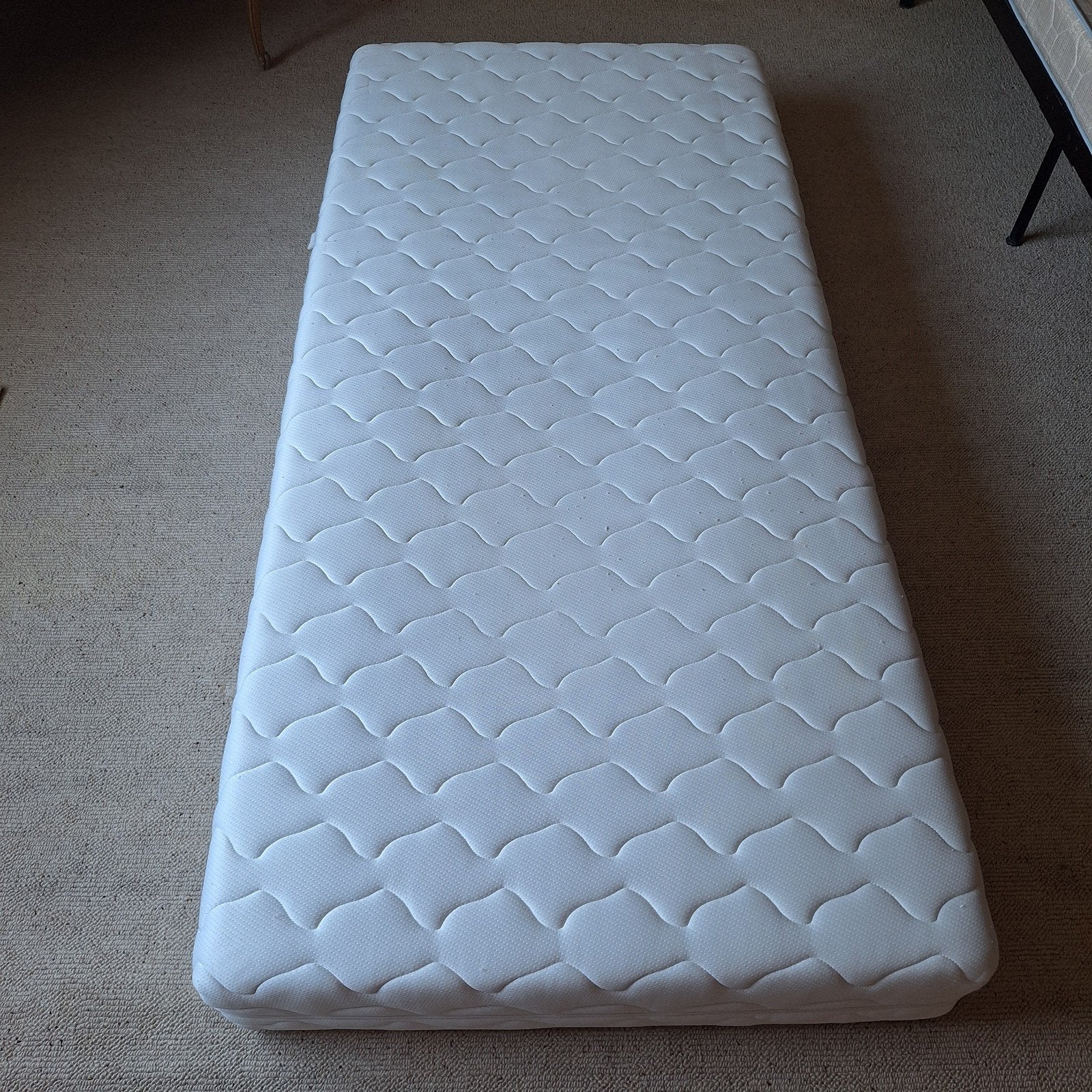 Matras met ritssluiting 200 x 90, Huis en Inrichting, Slaapkamer | Matrassen en Bedbodems, Ophalen, 90 cm, Eenpersoons, Zo goed als nieuw