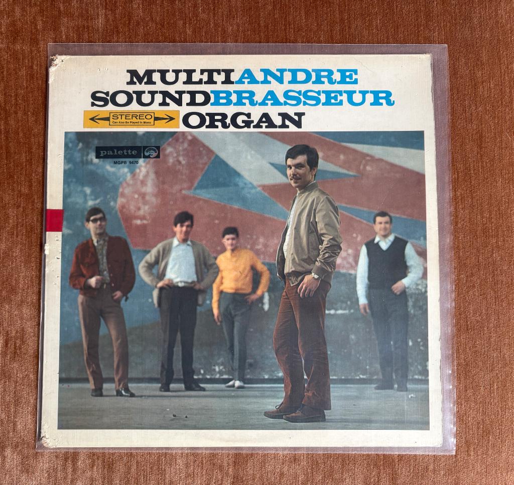 André Brasseur, orgue multisons, 12 pouces, Housse de protection extérieure, Enlèvement, Utilisé