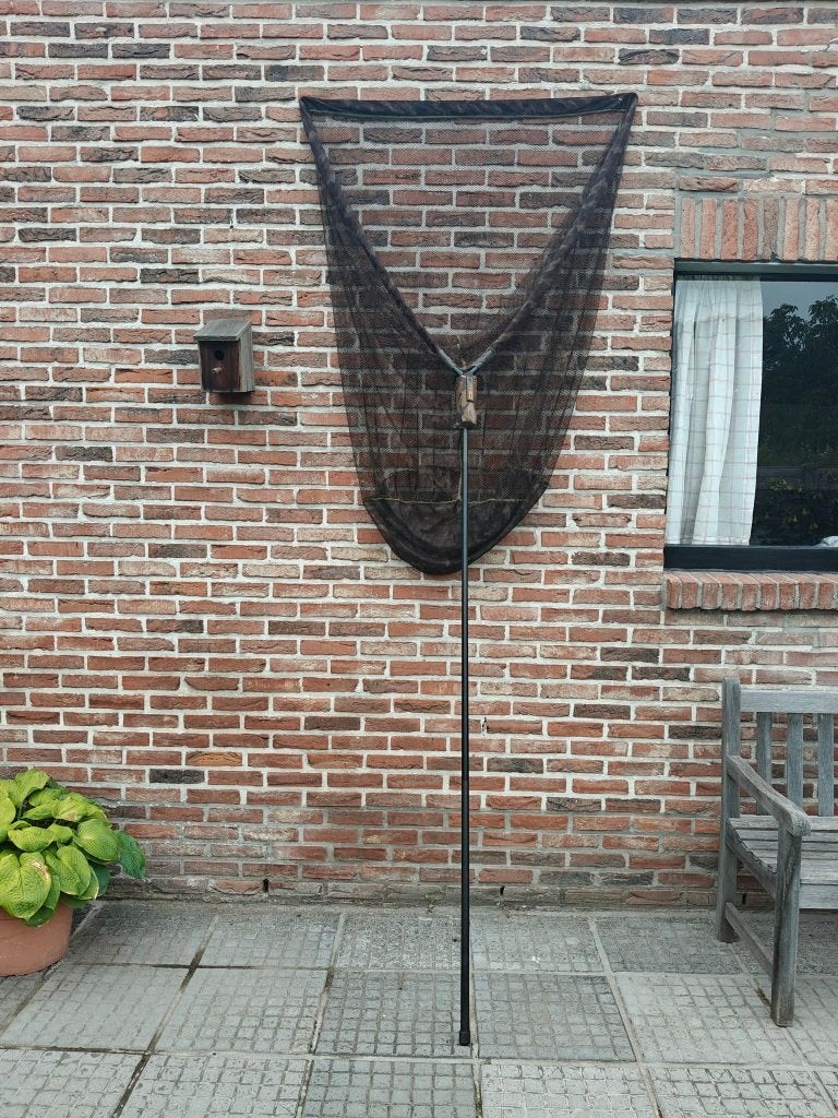 Landingsnet schepzak karper en snoek, Ophalen, Zo goed als nieuw