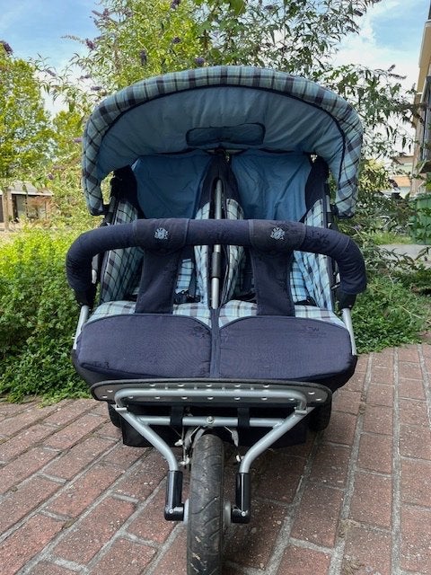 tweeling buggy, Enlèvement, Utilisé, Modèle duo