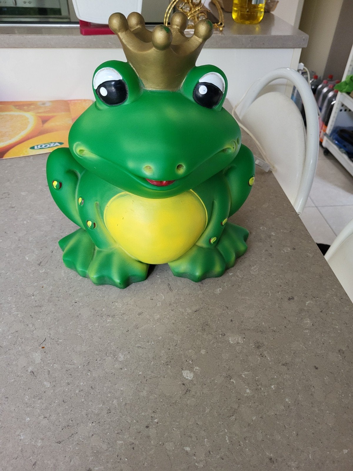 zeldzame Kikker koning lamp Melek Fecht, Antiek en Kunst, Ophalen of Verzenden