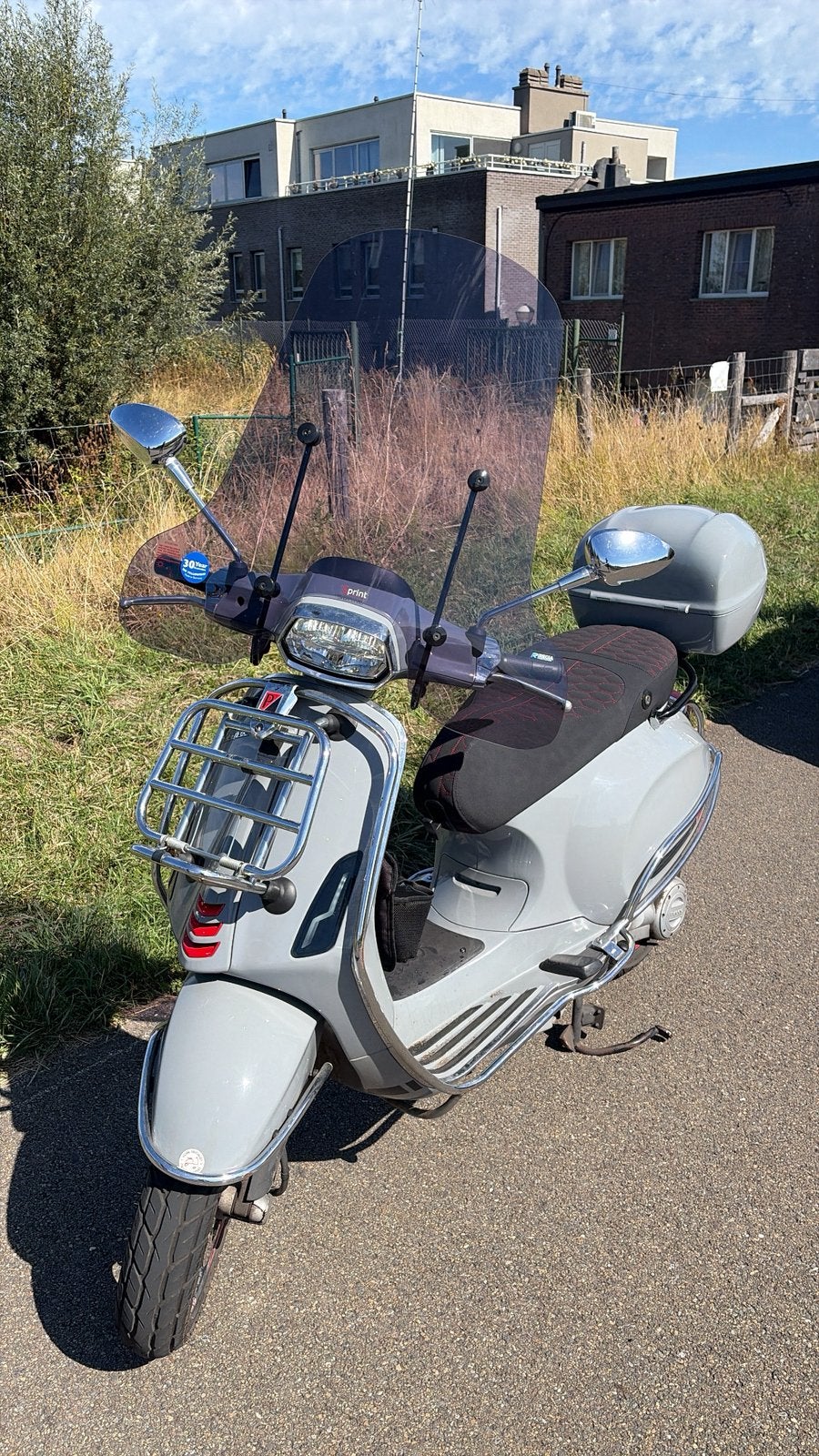 Vespa sprint a klasse, Ophalen, Zo goed als nieuw