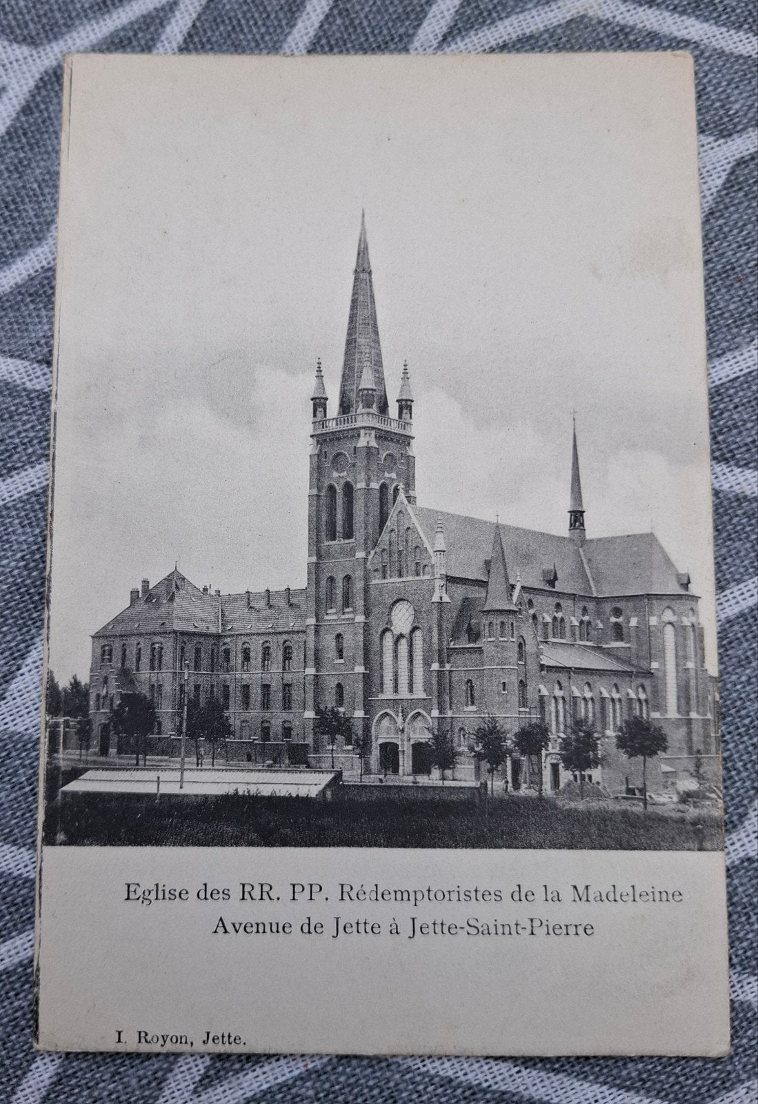 Jette, RE kerk. PP. Redemptoristes de la Madeleine, Ophalen of Verzenden, Gelopen, Brussel (Gewest)