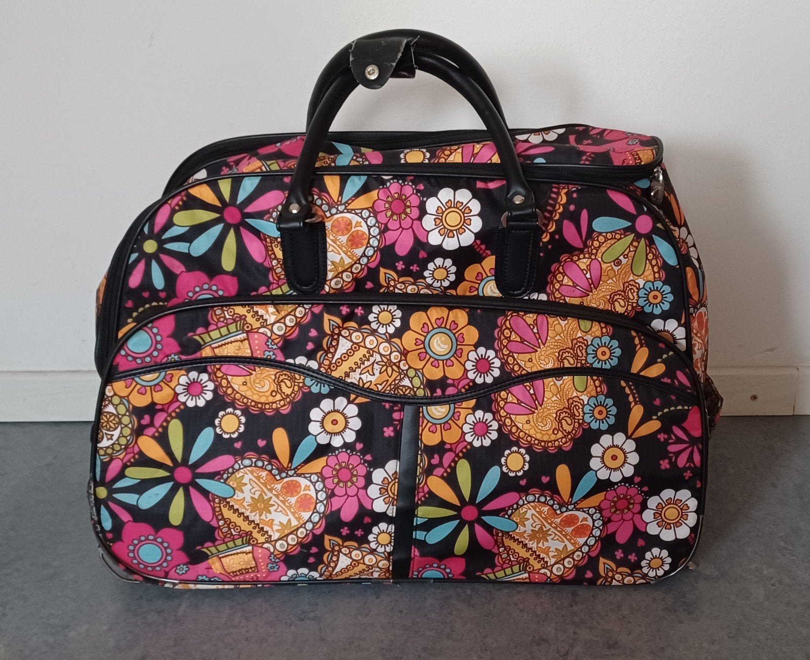Hippe reistas/trolley, 40 tot 60 cm, 20 tot 30 cm, 35 tot 55 cm, Wieltjes