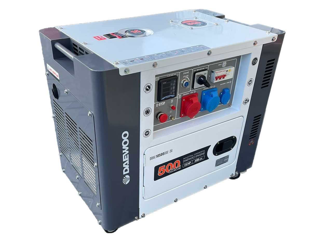 Daewoo DDAE10500DSE-3G generator - noodstroomaggregaat 8,1 k