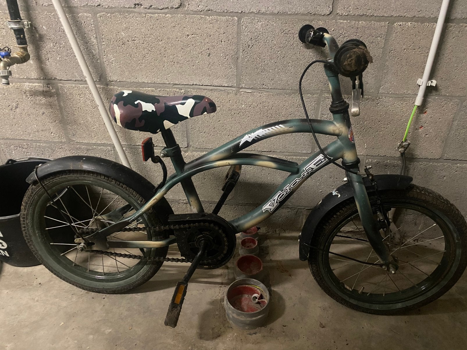 Kinderfiets 16 inch, Fietsen en Brommers, Ophalen, Gebruikt, Terugtraprem, 16 inch