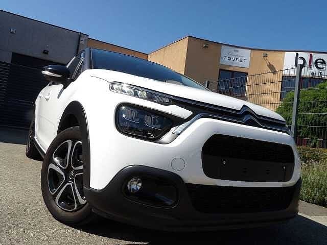 Citroen C3 1.2i PureTech Shine S, Auto's, Euro 6, 1199 cc, Wit, Bedrijf