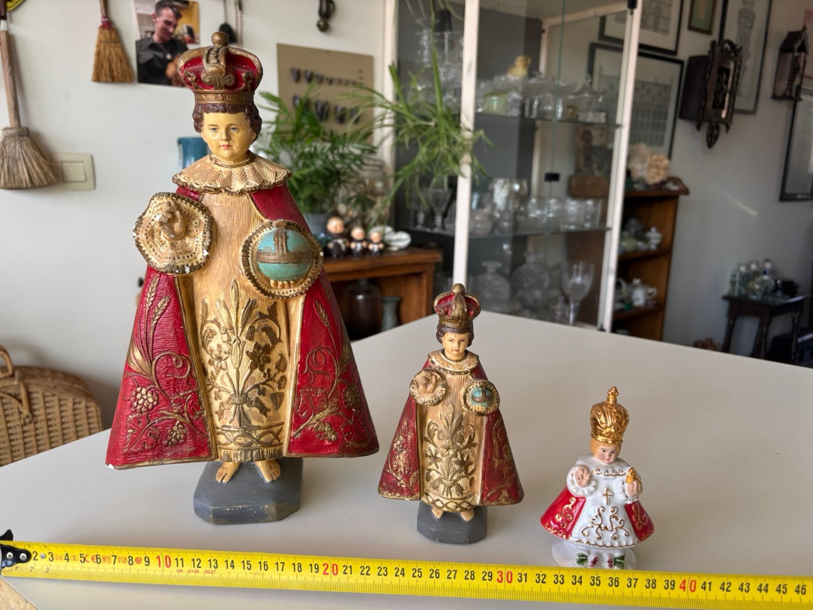 3 religieuze beeldjes samen voor 10€, Ophalen