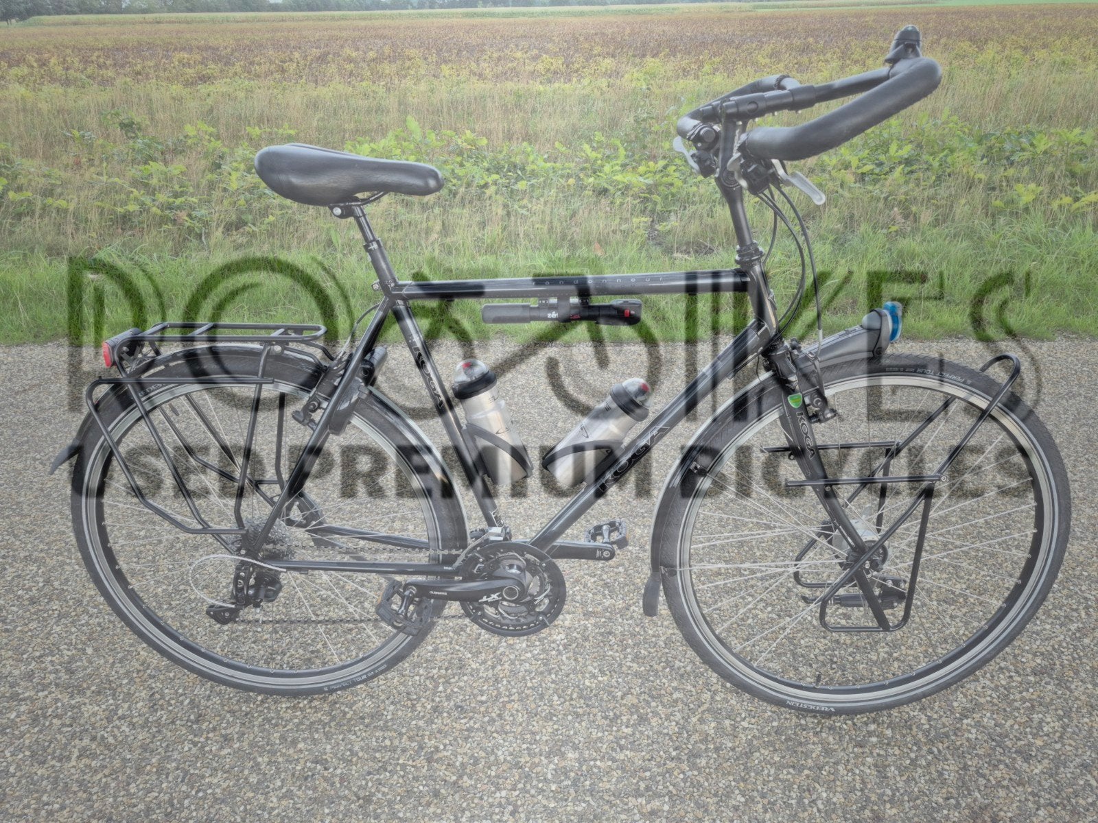 Koga Randonneur, mt 57cm, Nieuwstaat!, Ophalen, 28 inch, Vering, Velgrem
