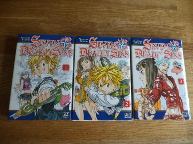 Mangas Seven Deadly sins Tomes 1, 2, 3 + Sword Art Online, Boeken, Ophalen of Verzenden, Japan (Manga), Meerdere comics, Suzuki