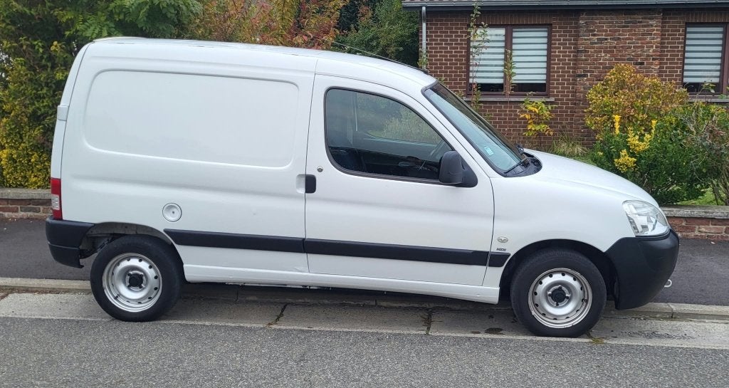 PEUGEOT PARTNER 1.6HDI/165MKM/2008/PRÊT À IMMATRICULER!, 2 places, Boîte manuelle, Bleu, Ordinateur de bord