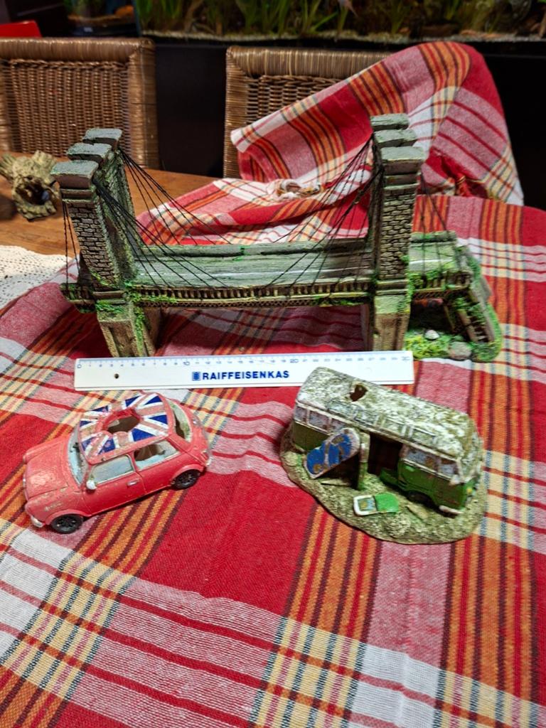 Decoratie setjes voor aqarium., Ophalen