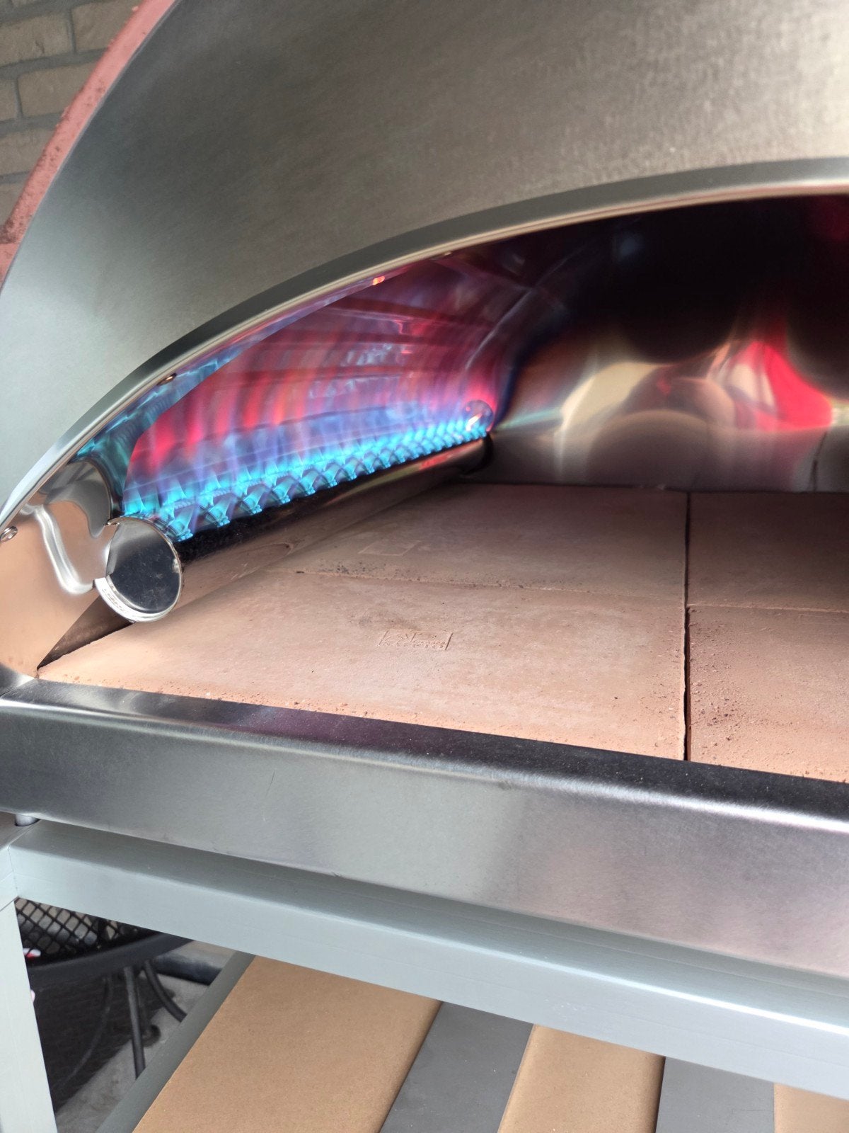 pizza Oven, Tuin en Terras, Ophalen, Zo goed als nieuw, Pizza party