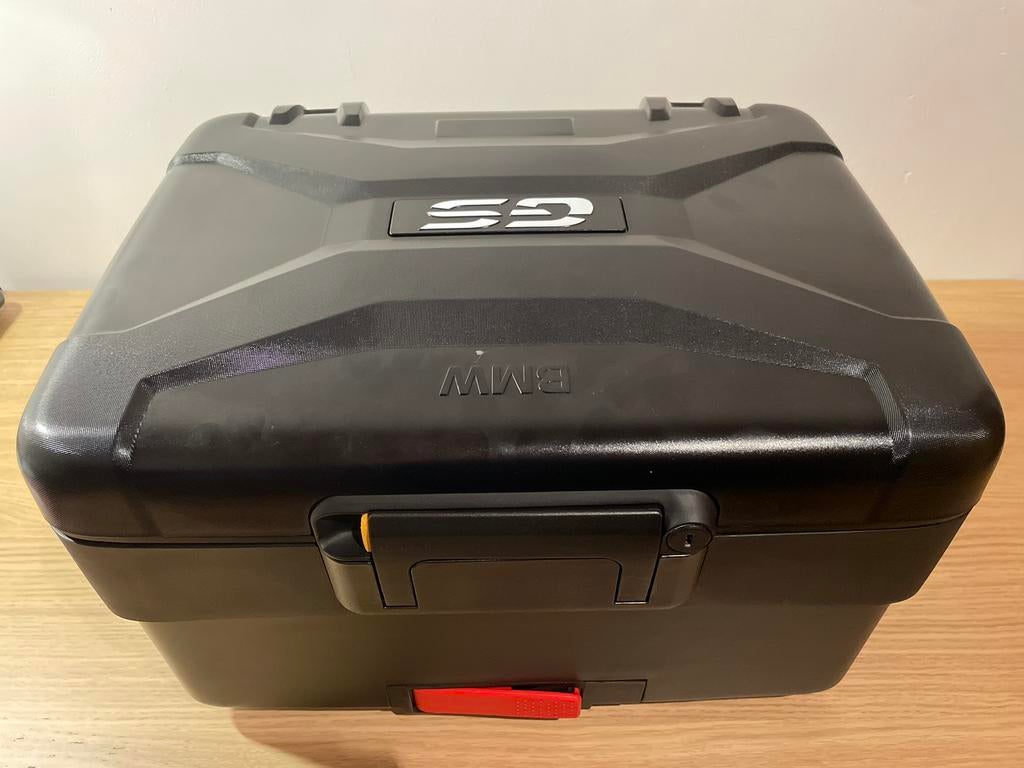 Top case Vario + dosseret BMW série R/ F, Enlèvement, Comme neuf