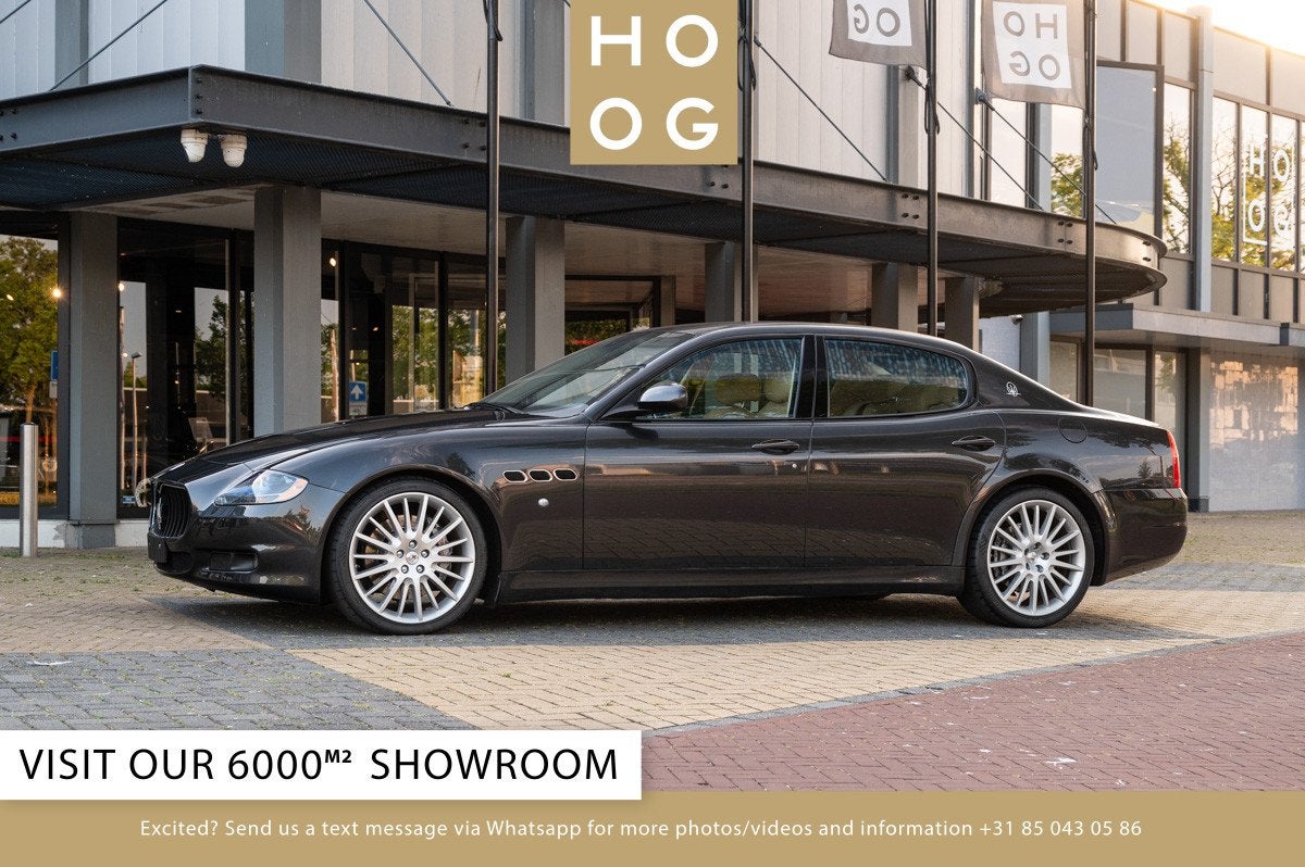 Maserati Quattroporte Sport GTS 4.7 V8 (automatique), Cuir, Argent ou Gris, Achat, Intérieur cuir
