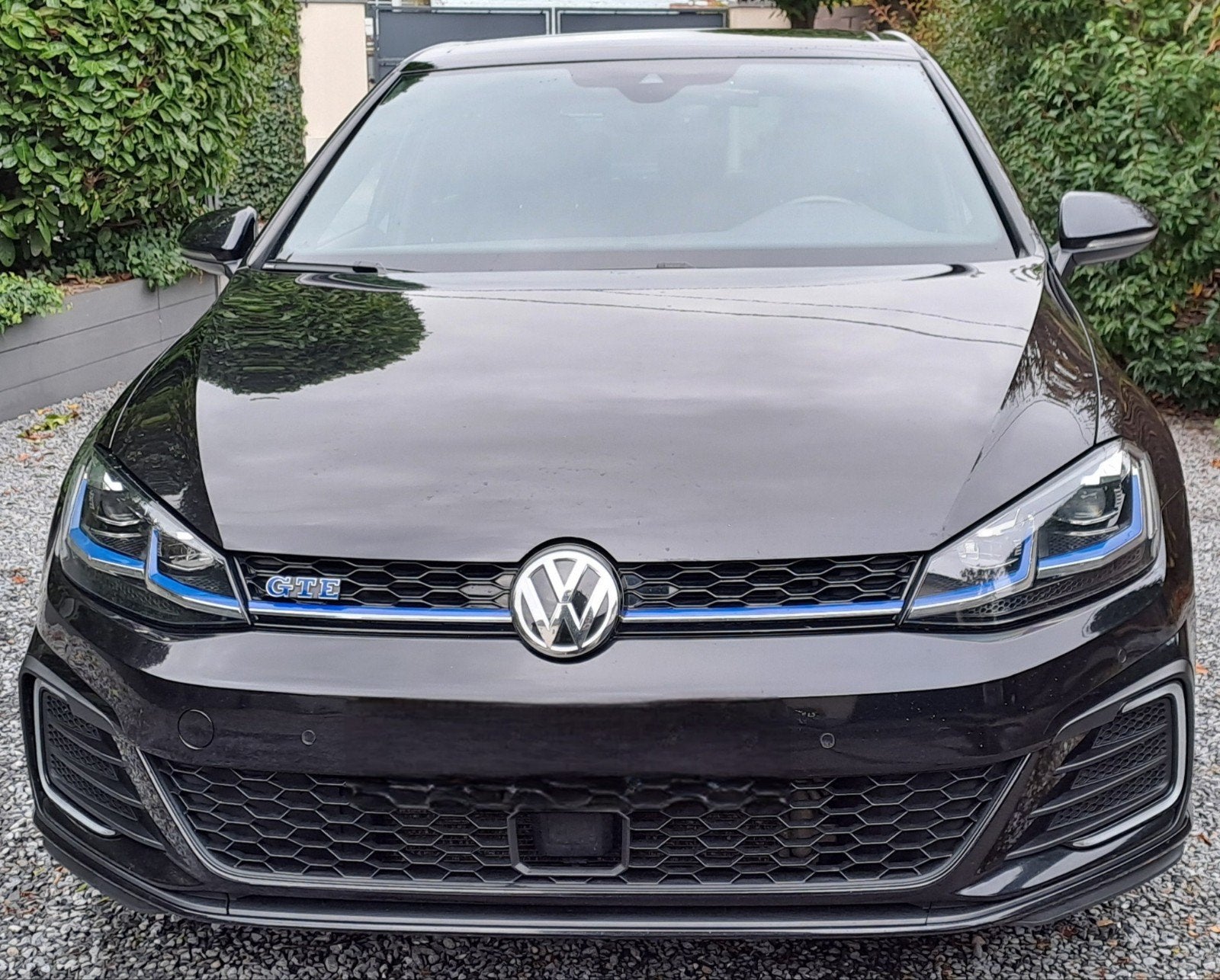 Golf 7.5 GTE 14 205 pk hybride, 4 cilinders, Zwart, Leder, Te koop