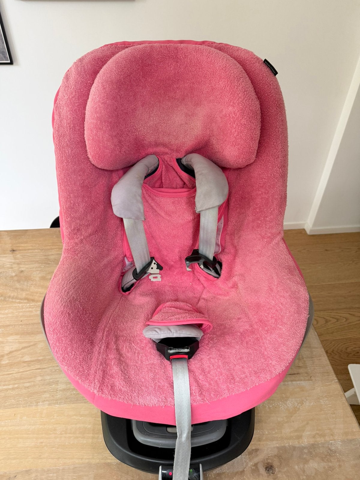 Maxi Cosi Familyfix + Pearl autostoel + afneembare hoes, Ophalen of Verzenden, Gebruikt, Maxi-Cosi, Isofix
