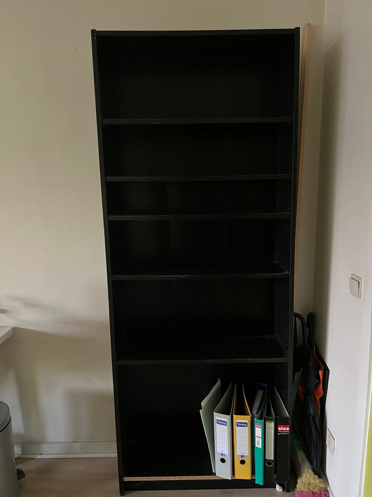 Boekenkast, Ophalen, Met plank(en), 200 cm of meer, Eikenhout