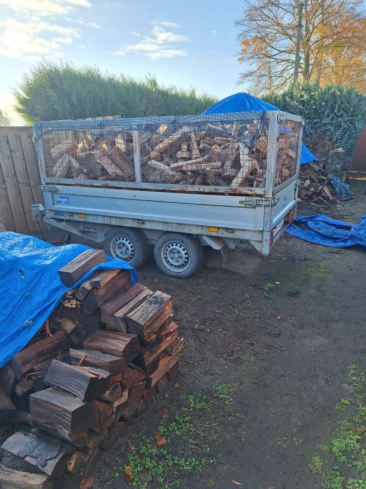 droog brandhout te koop, Tuin en Terras, Brandhout, Ophalen