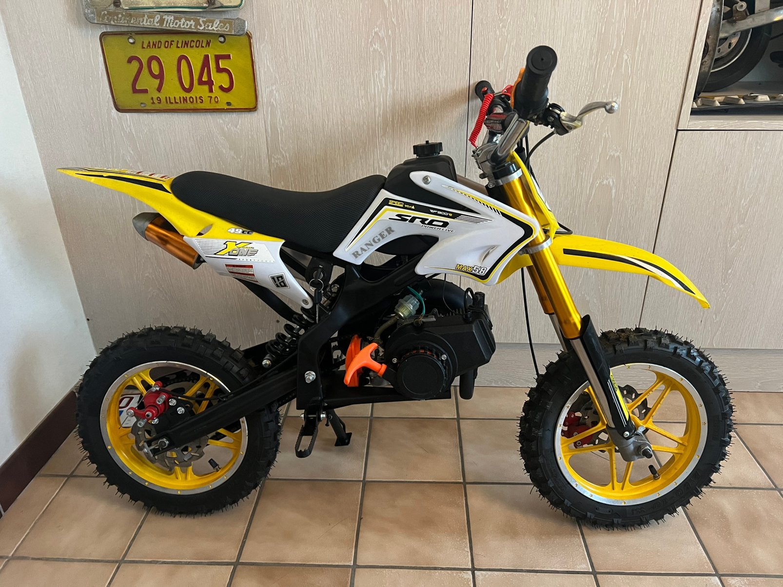 Pocketcross / pocketbike / mobylette s, Fietsen en Brommers, Minibikes, Midibikes en Pitbikes, Ophalen, Zo goed als nieuw