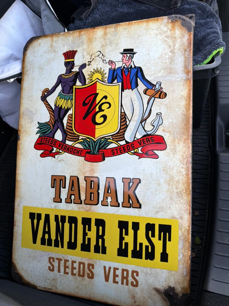 Email bord vander elst, Ophalen, Gebruikt, Reclamebord