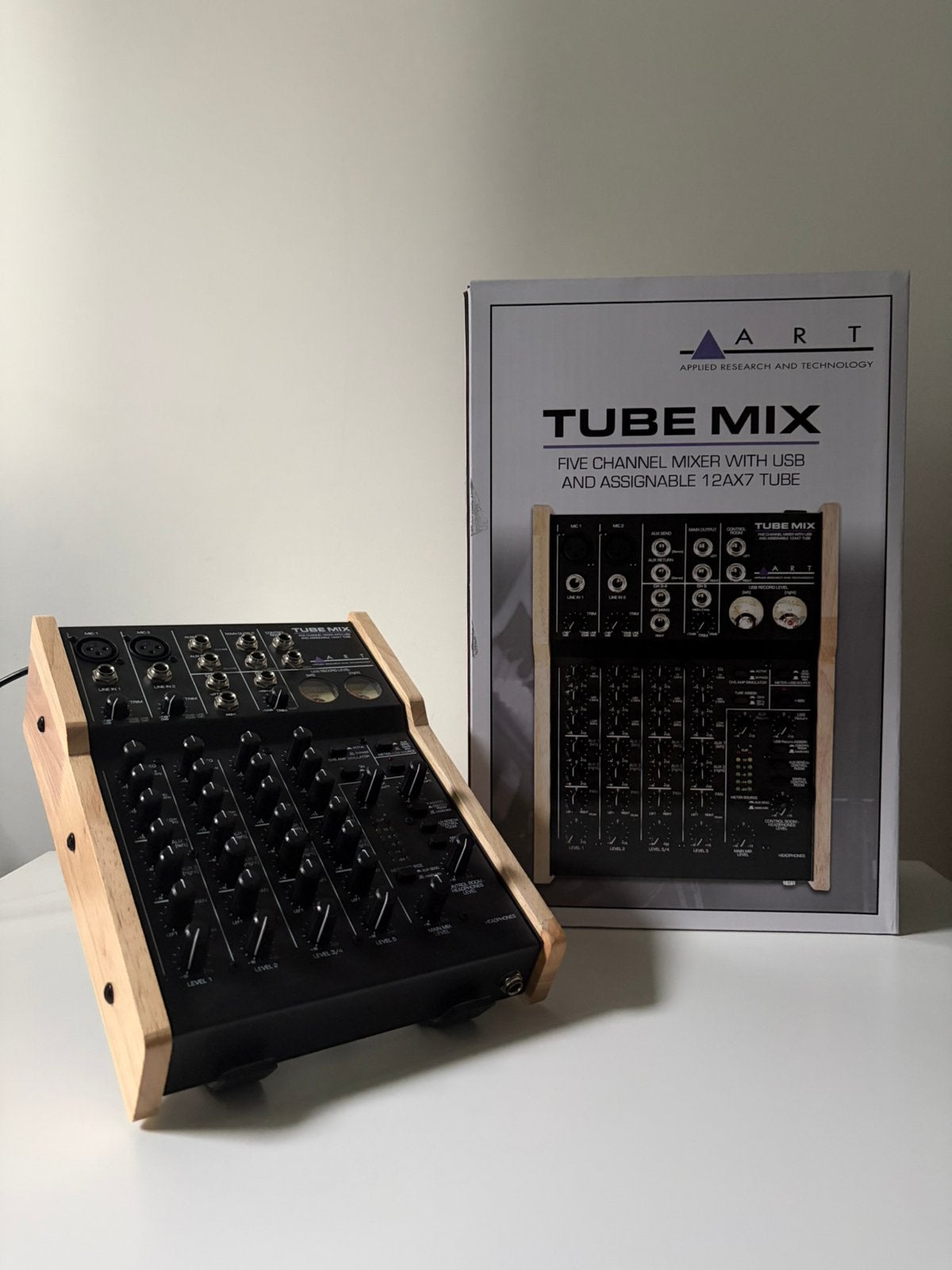 ART Tube Mix 5 Channel Mixer and USB Audio Interface, Ophalen, Nieuw