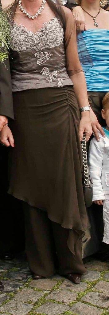 dames broek, topje en sjaal -linea raffaelli, Autres couleurs, Taille 36 (S), Comme neuf, Enlèvement