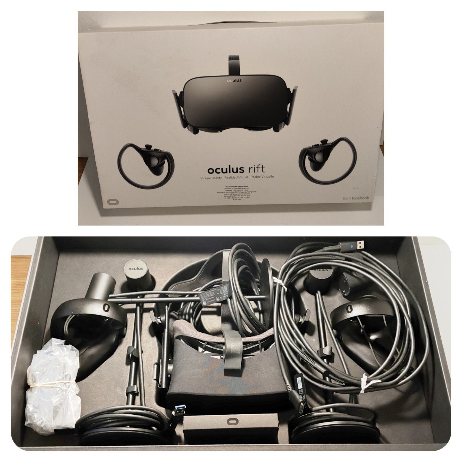 Oculus Rift CV1 Kit Room-Scale Complet en Boîte + Extras, Enlèvement ou Envoi, Comme neuf, Caméra, PC