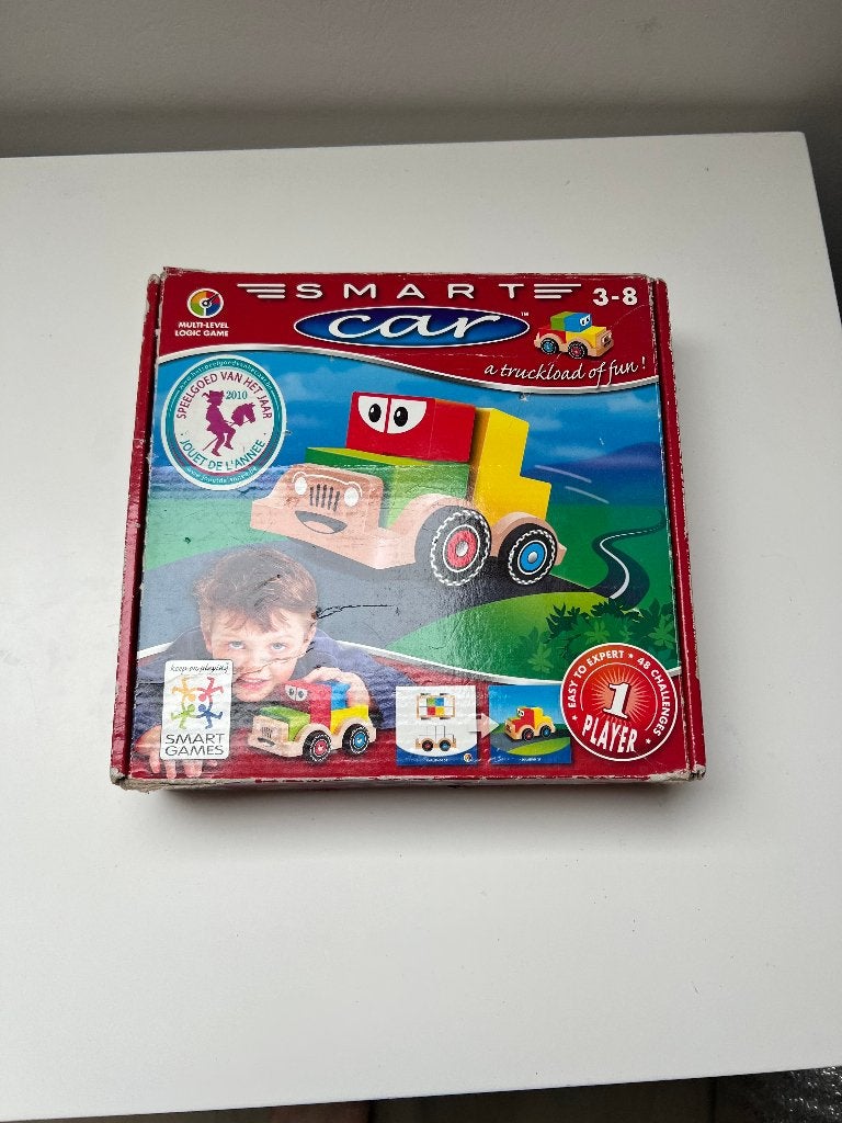 SmartGames SmartCar – Houten Denkspel / Puzzelspel, Ophalen, Gebruikt, Overige typen