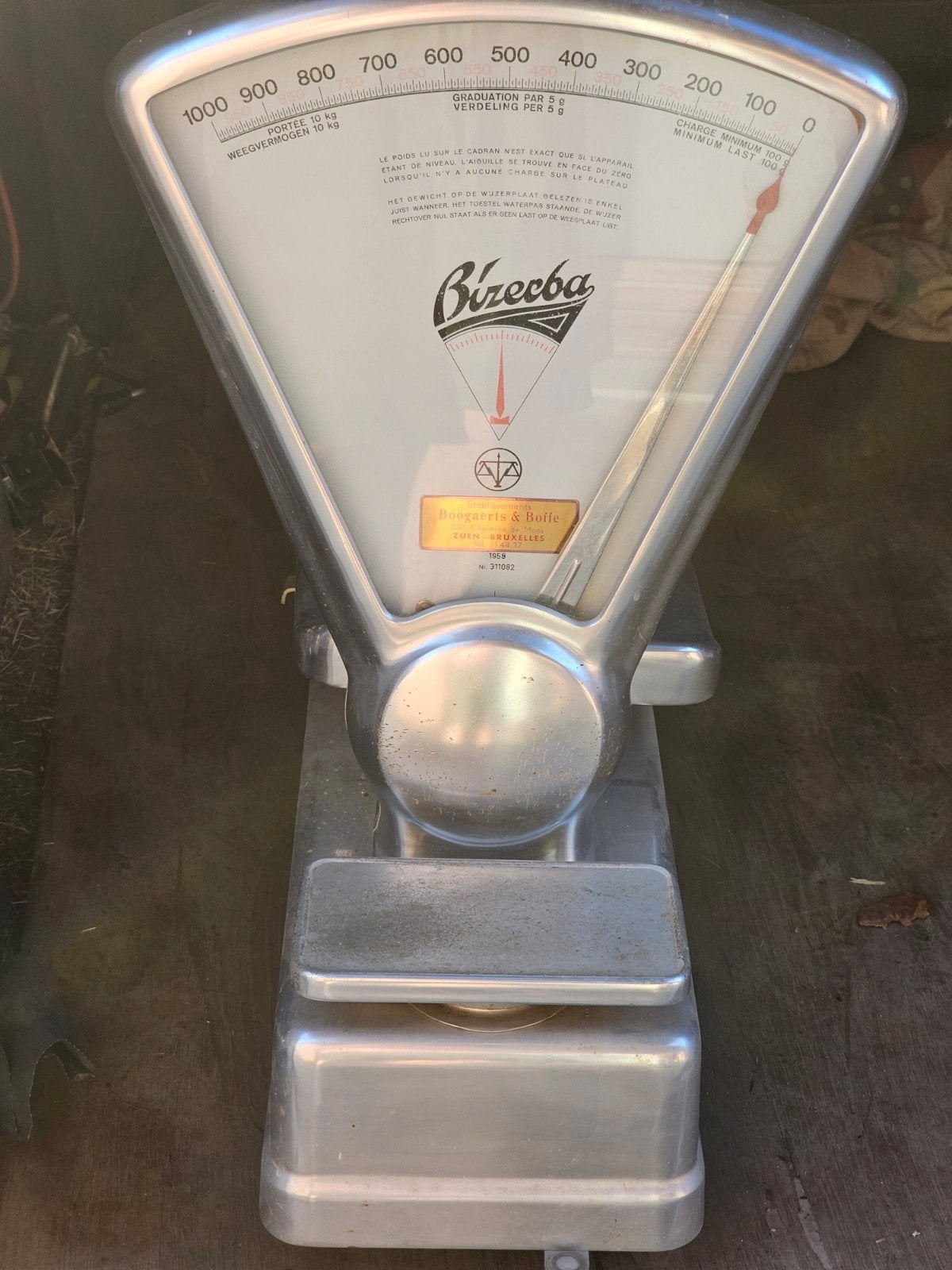 balance de vente Bizerba vintage,, Enlèvement
