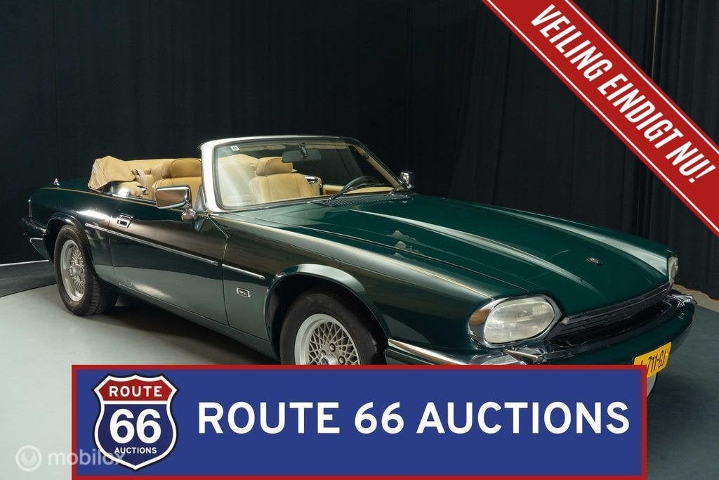 Jaguar XJS Cabriolet | 1994 | Route 66 Auctions, Achat, Entreprise, Boîte manuelle, Autre carrosserie