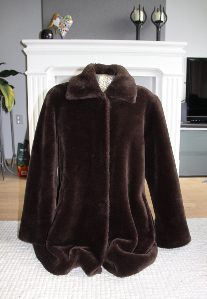 Mooie Warme Dames Jas (M) € 45,-, Bruin, Verzenden, Zo goed als nieuw, ANDERE