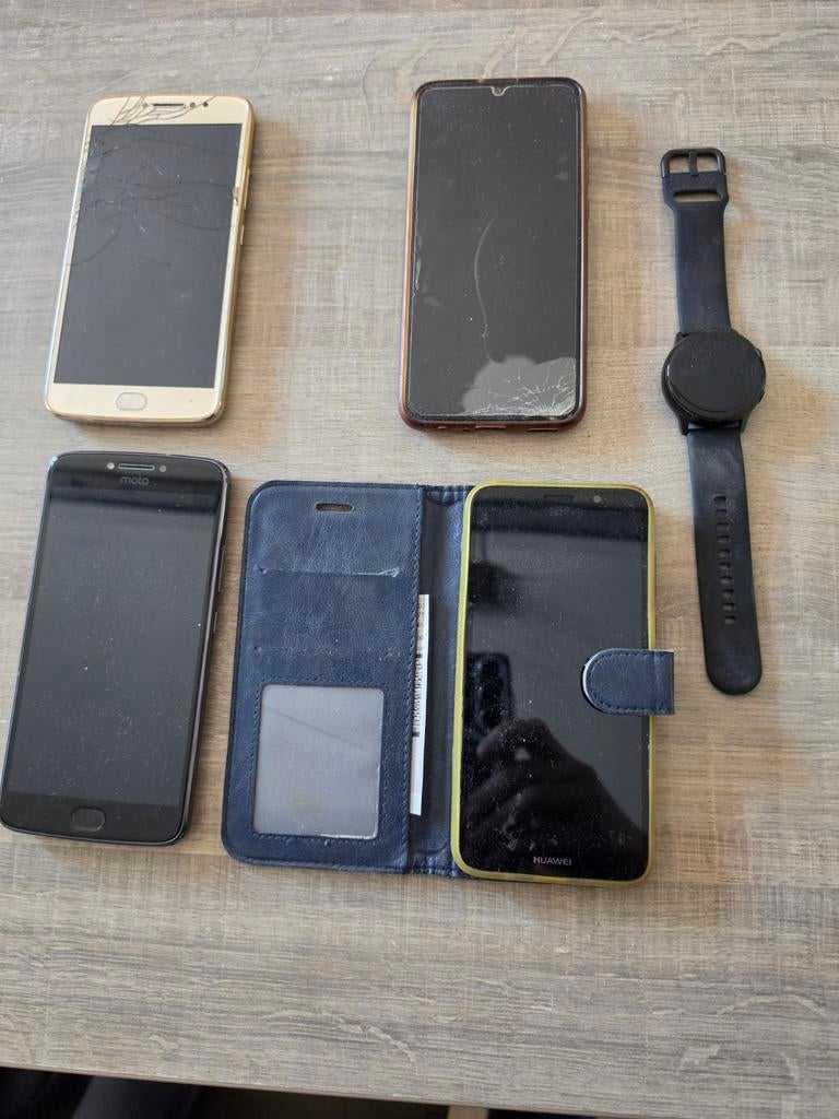 Verschillende gsm, Verzenden