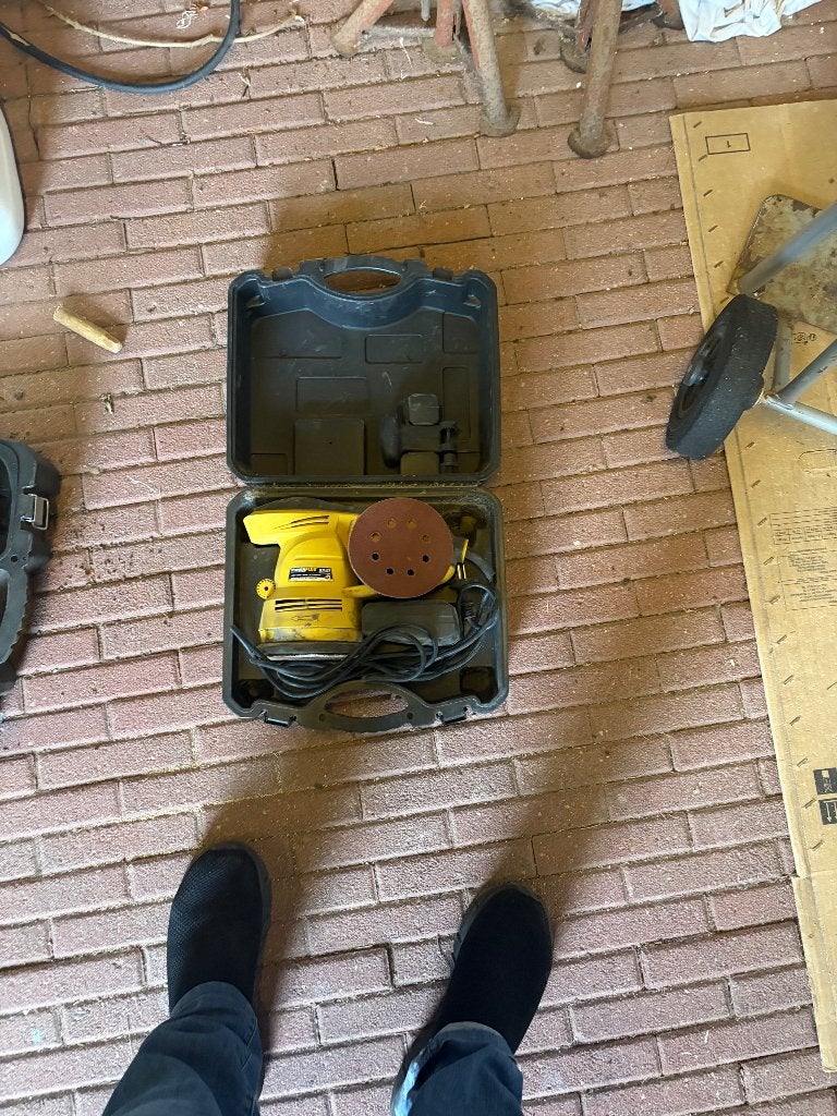 Gereedschap, Bricolage & Construction, Enlèvement, Utilisé, 600 à 1200 watts, Ponceuse à bande