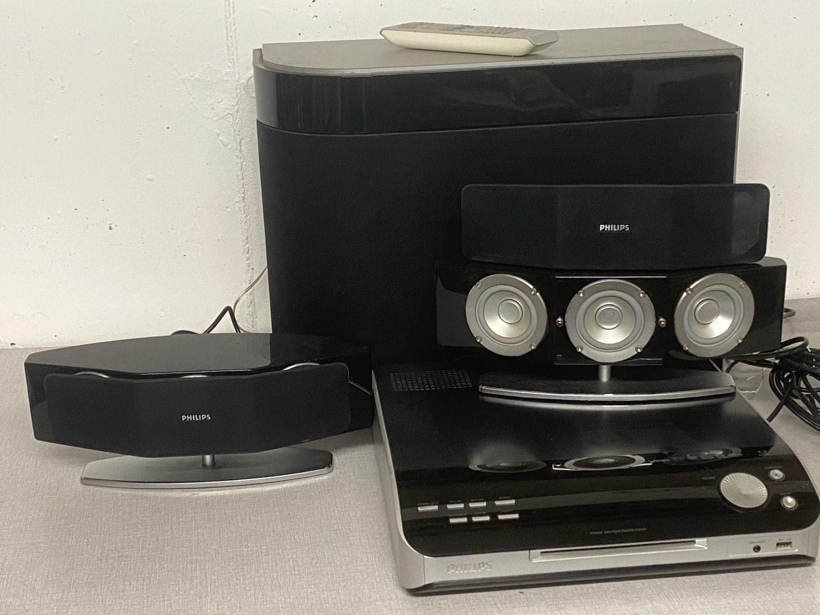 Philips HTS6510 DVD Home theater system, Audio, Tv en Foto, Home Cinema-sets, Ophalen, Zo goed als nieuw, Philips, Dvd-speler