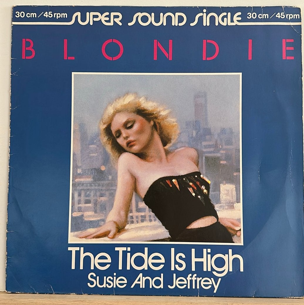 12’’ Maxi 45t - Blondie - The tide is high, 12 pouces, Avec pochette intérieure, Enlèvement ou Envoi, Utilisé