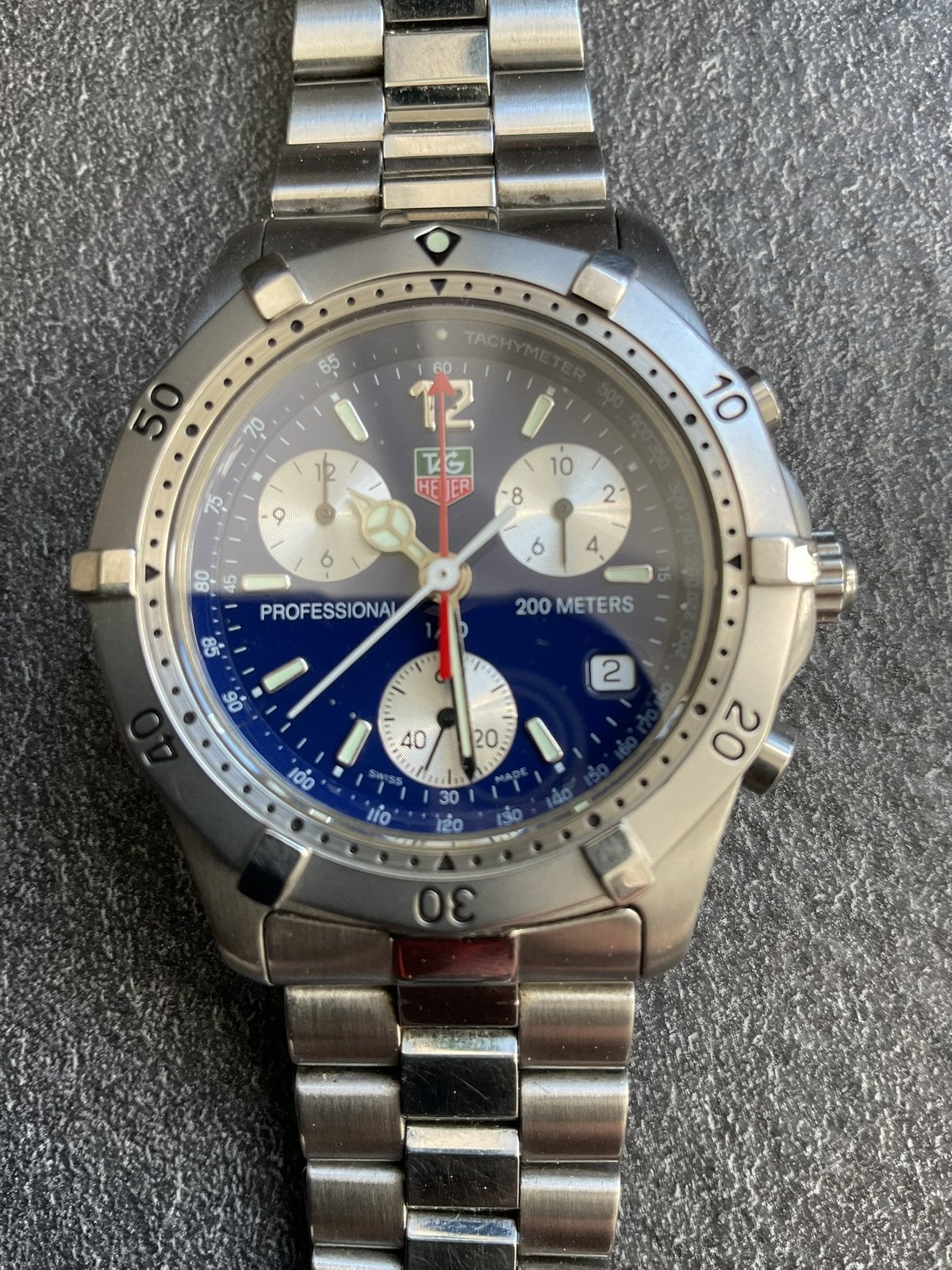 Tag Heuer, Handtassen en Accessoires, Horloges | Heren, Ophalen, Zo goed als nieuw, TAG Heuer