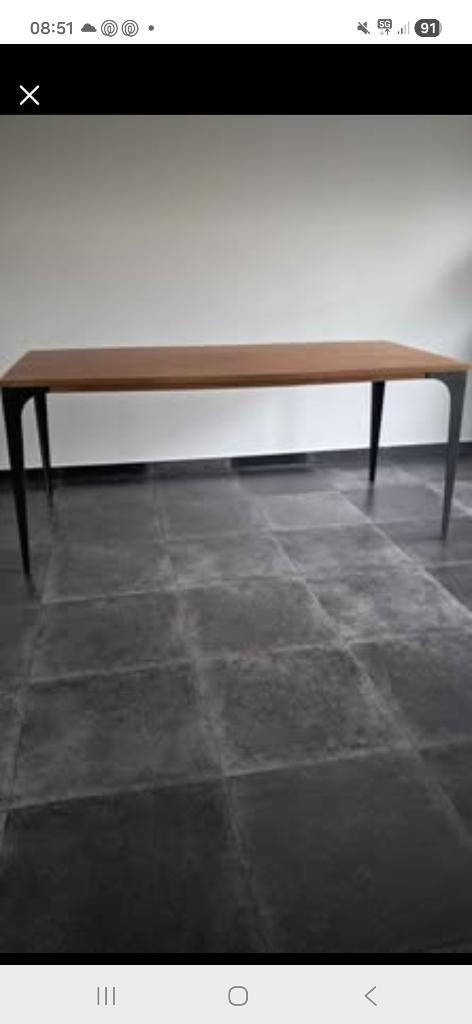 Table Maison du monde, 150 à 200 cm, Cinq personnes ou plus, Comme neuf, Contemporain