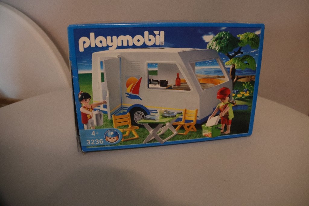 Playmobil Caravan met Vakantiegangers, Enlèvement