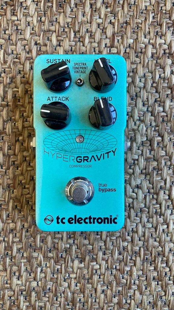 TC Electronic Hyper Gravity Compressor, Muziek en Instrumenten, Ophalen of Verzenden, Zo goed als nieuw, Compressor