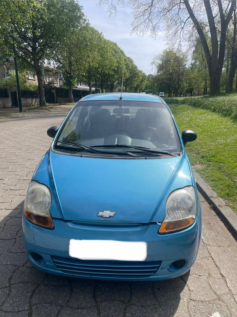 Chevrolet Matiz uit het jaar 2008, Auto's, Chevrolet, Stof, Matiz, Adaptieve lichten, Blauw