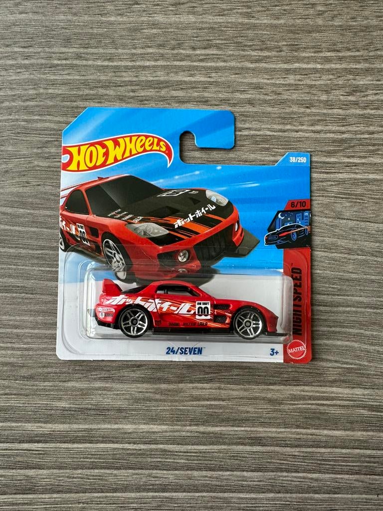Mazda rx7 (24/seven) hot wheels, Ophalen of Verzenden, Nieuw, Auto