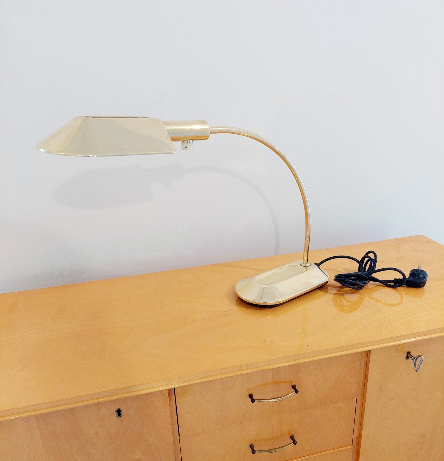 vintage! Lampe de bureau "Metalarte", Huis en Inrichting, Lampen | Tafellampen, Ophalen, Bureaulamp, Design