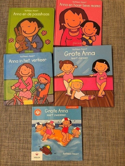 voorleesboekjes Anna, Fiction général, Comme neuf, Kathleen Amant, Enlèvement