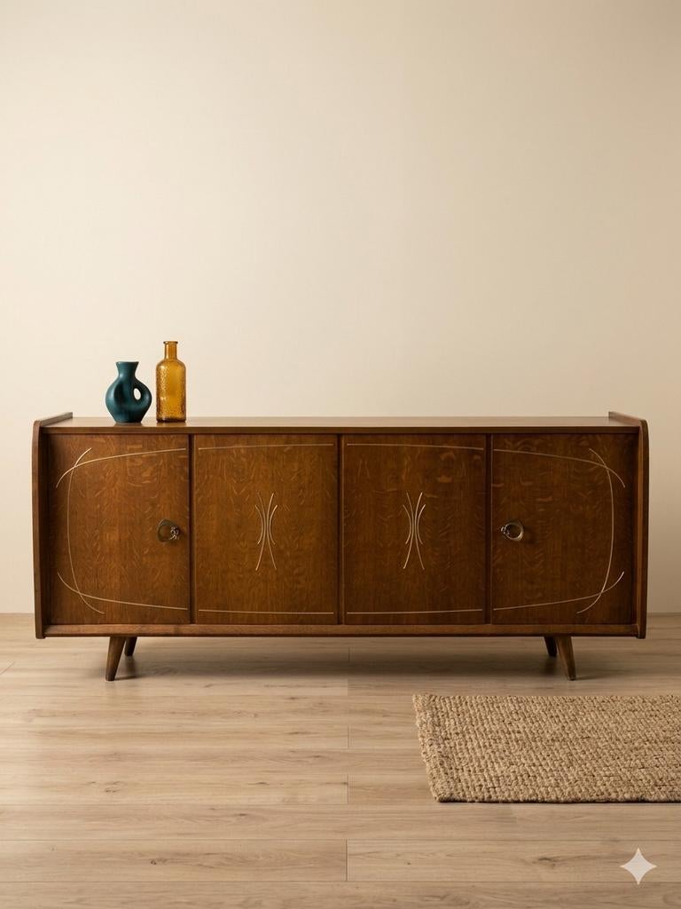 Vintage mid century dressoir | sideboard, Enlèvement