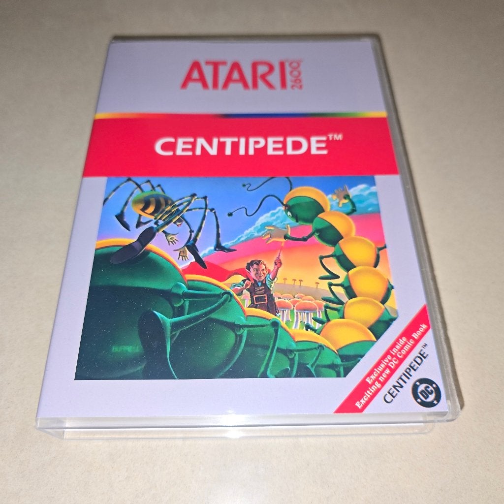Centipede Atari 2600 Game Case, Consoles de jeu & Jeux vidéo, Jeux | Atari, Envoi, Comme neuf, Atari 2600