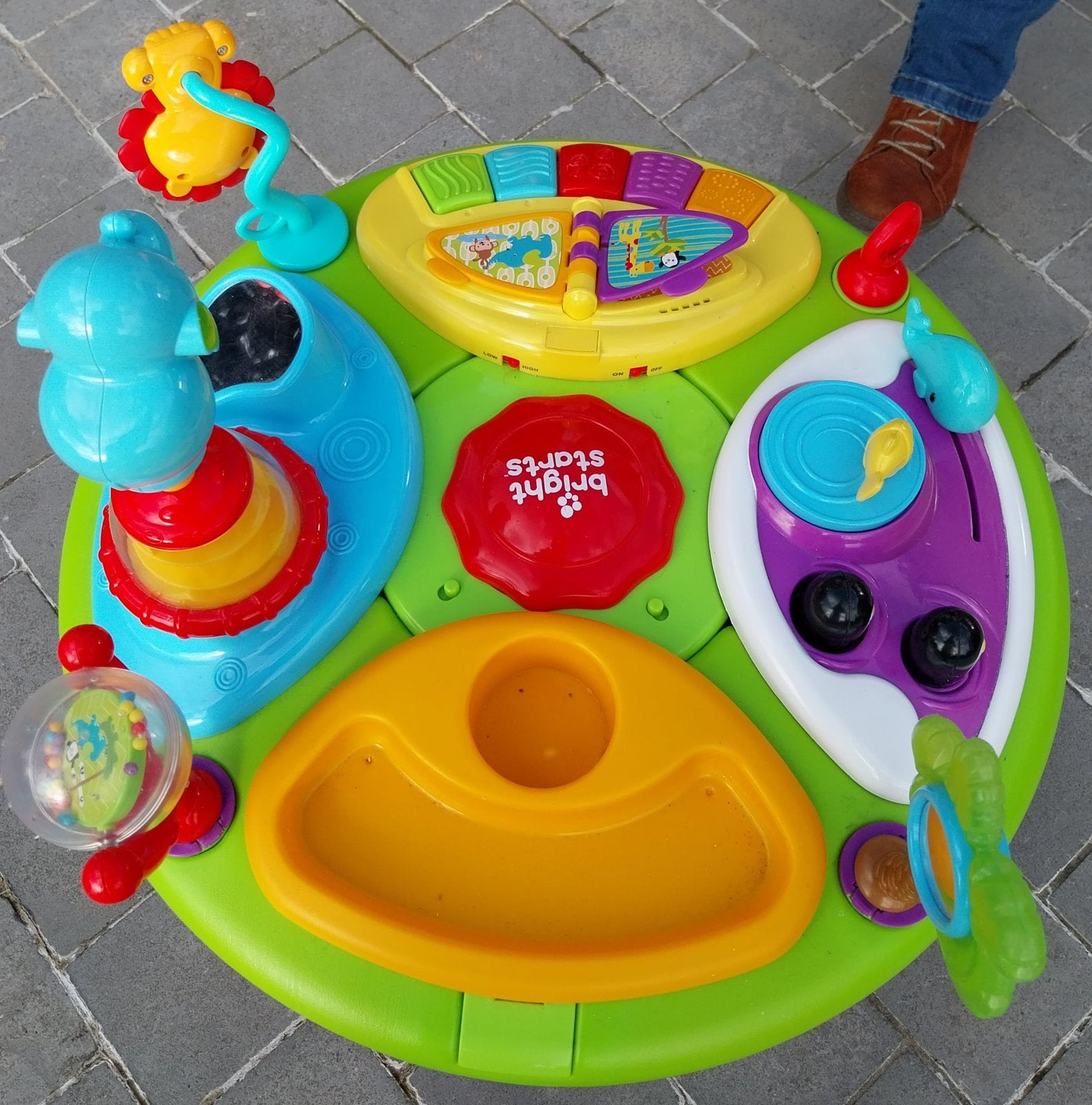Bright Starts Table et Siège Tournant, Centre d'Activités, Kinderen en Baby's, Speelgoed | Speeltafels, Ophalen, Zo goed als nieuw